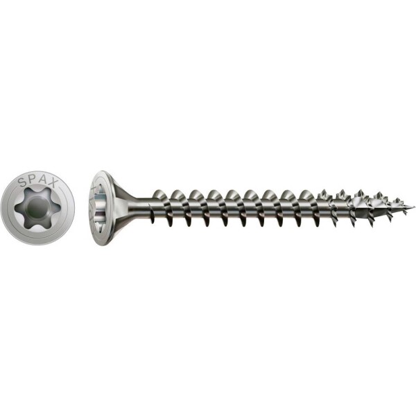 SPAX 1197000450503 skrutka zo zápustnou hlavou 4.5 mm 50 mm T-STAR plus Nerezová oceľ 200 ks; 1197000450503