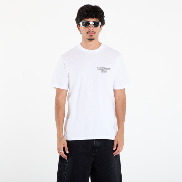 Tričko Carhartt WIP S/S Alumni T-Shirt UNISEX White L