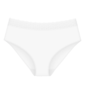Dámske nohavičky Feel of Modal Midi - WHITE - biela 0003 - TRIUMPH WHITE M
