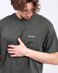 Carhartt WIP S/S Script Embroidery T-Shirt Opuntia/White S