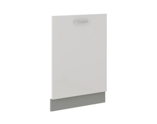 Predný panel na vstavanú kuchynskú umývačku Bianka ZM,60 cm,biely lesk%