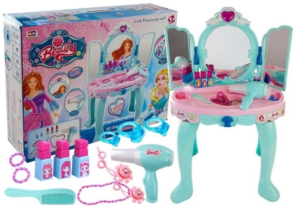 Mamido Toaletný stolík pre dievčatá Beauty
