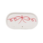 Strömshaga Kameninový podnos Viola Bow 12 cm