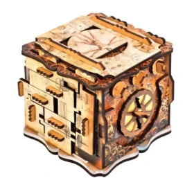 EscapeWelt Drevený hlavolam iQube Light