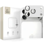 Tech-Protect Camfull Fit+ strieborná / Ochranné sklo fotoaparátu / Apple iPhone 17 Pro Max / Tvrdené sklo