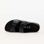 Tenisky Birkenstock Arizona PAP Flex Platform Natural Leather Black EUR 39