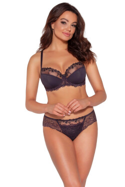 Dámske nohavičky 1030 Novato cold espresso - AVA švestková 3XL