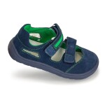 Chlapčenské sandále Barefoot PADY NAVY, Protetika, modrá - 22