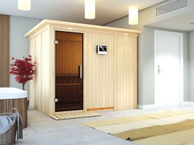 Domáca finská sauna (59652) Karibu Gobin, rozmery š. 231 × h. 196 × v. 198 cm