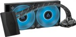 ARCTIC Liquid Freezer II 280 RGB / 2x 140 mm / Fluid Dynamic Bearing / 0.3 Sone / 200 - 1700 RPM / Intel + AMD (ACFRE00107A)