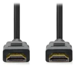 Nedis Ultra High Speed HDMI 3 m čierna / Kábel HDMI / 8K 60Hz / 48 Gbps / Pozlátené konektory (CVGL35000BK30)