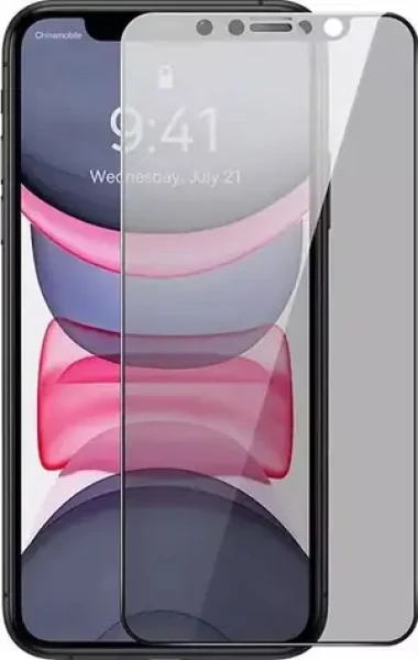 Baseus SGQP051002 Tvrdené sklo s privátnym filtrom pre Apple iPhone 11/XR / 0.3 mm (SGQP051002)