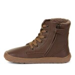 Detská zimná barefoot obuv TEX LACES Brown, Froddo, G3160236-1, hnedá - 33