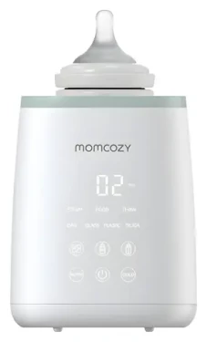 Momcozy MW01 6v1 biela / Ohrievačka dojčenských fliaš / Dotykové ovládanie / LCD displej / Ohrev aj rozmrazovanie / 500 W (MW001-WH94NB-A)