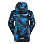 Dětská lyžařská bunda membránou ptx ALPINE PRO EDERO electric blue lemonade varianta pa