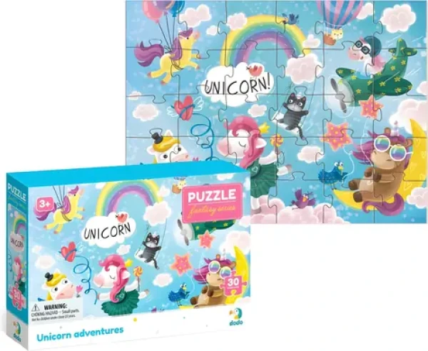 DODO Puzzle Fantasy: Dobrodružstvo jednorožcov