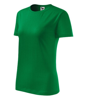 Klasické nové tričko stredne zelené XL