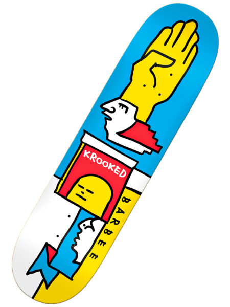 Krooked BARBEE MONDRIAAN skateboard doska - 8.5