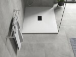 MEXEN/S - Hugo sprchová vanička SMC 120x100, biela, krytka čierna 42101012-B