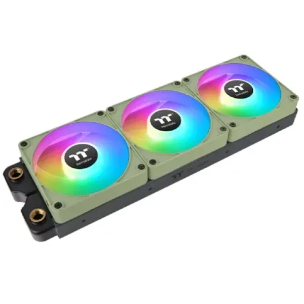 Thermaltake CT140 EX Reverse ARGB Sync PC Cooling Fan svetlo zelená / Hydraulic Bearing / 140mm / 32.8dB @ 1800rpm / 3ks (CL-F199-PL14MG-A)