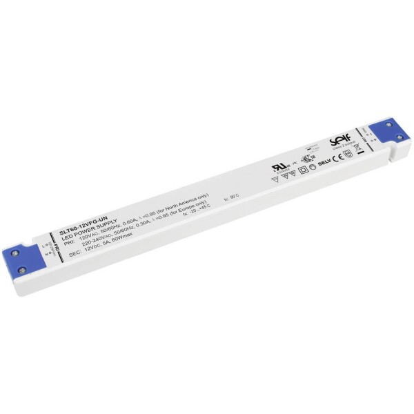 Self Electronics SLT60-48VFG-UN LED driver konštantné napätie 30 W 0 A - 1250 mA 48 V/DC bez možnosti stmievania, montáž na nehorľavom povrchu, schválenie; SLT60-48VFG-UN