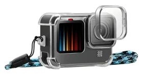 Puluz PU932T / Puzdro s krytkou objektívu / pre GoPro Hero 9, 10, 11 / popruh na krk (PU932T)