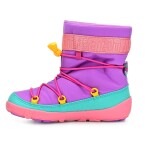 Affenzahn Snow Boot Vegan Purple/Yellow Owl zimné barefoot topánky 27 EUR