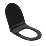 WC doska VitrA Sento duroplast čierna mat 120-483-009 120-483-009