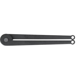 KS Tools 150.3206 Dvojotvorový skrutkovač, nastaviteľný, 263 mm; 150.3206