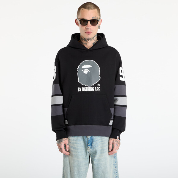 Mikina A BATHING APE Bape Pullover Hoodie UNISEX Black L