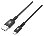 TB Touch 1 m čierna / Dátový kábel / USB-A (M) - USB-C (M) / Okrúhly (AKTBXKUCMISI10B)