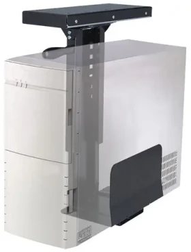 Neomounts CPU-D250BLACK čierna / držiak na pc / výška pc: 39-54 cm / šírka pc: 13-23 cm (CPU-D250BLACK)