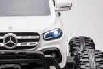 Mamido Detské elektrické autíčko Mercedes X 350d 4Matic 4x4 biele