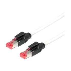 Secomp 21.05.2020 RJ45 sieťové káble, prepojovacie káble CAT 6 S/FTP 2.00 m sivá dvojžilový tienený, bez halogénov, samozhášavý 1 ks; 21.05.2020