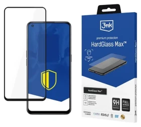 3mk HardGlass Max čierna pre Realme 9 Pro / Tvrdené sklo