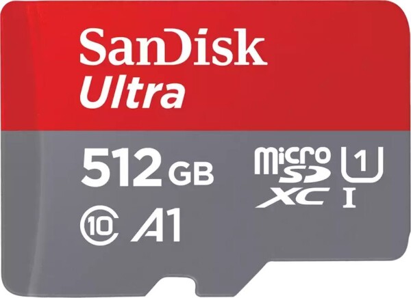 SanDisk Ultra MicroSDXC 512 GB Class 10 UHS-I/U1 A1 (SDSQUAC-512G-GN6MA)