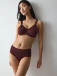 Dámska podprsenka Essential Minimizer T W X Velvet Chocolate, hnedočervená – TRIUMPH Velvet Chocolate 90F