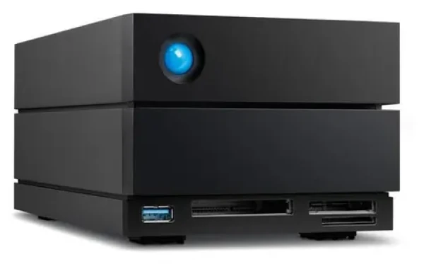 LaCie 2big Dock 16TB čierna / Dokovacia stanica s HDD / 3,5" / Thunderbolt 3 / USB-C (STLG16000400)
