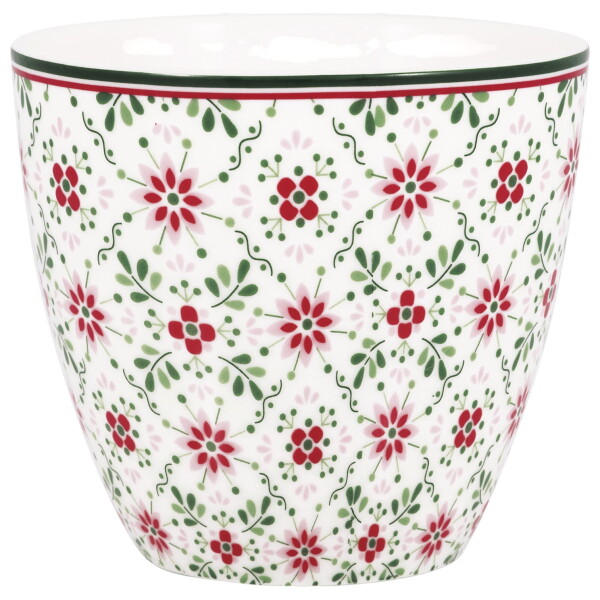 GREEN GATE Latte cup Nenne White 300 ml