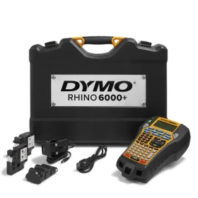 Dymo Rhino 6000+ čierno-žltá / Popisovač štítkov / ABC klávesnica / pevný kufrík / UK (2122967)