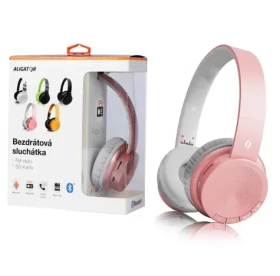 Aligator Bluetooth slúchadlá AH02 / FM / SD karta / rosegold (AH02RG)