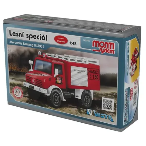 Seva Stavebnica Monti 16 Lesný špeciál Fire Brigade