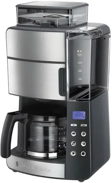 Russell Hobbs Grind Brew 25610-56 strieborná / Kávovar s mlynčekom (25610-56)