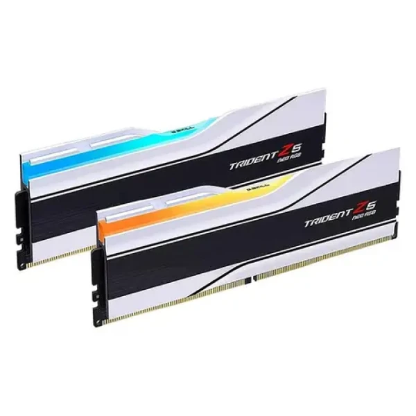 G.Skill Trident Z5 Neo RGB 48GB (2x24GB) DDR5 6000MHz biela / CL26 / DIMM / Non-ECC / EXPO (F5-6000J2636H24GX2-TZ5NRW)