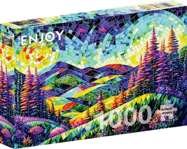 ENJOY Puzzle Cez kopce do zeme snov