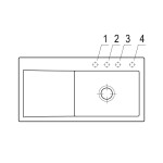 VILLEROY & BOCH VILLEROY & BOCH - Keramický drez Subway Style 50 White alpín nadstavný 900 x 510 bez excentru 335101R1