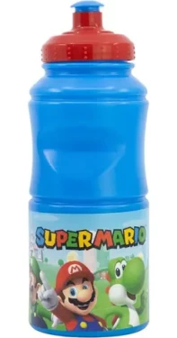 STOR Fľaša na pitie Super Mario 380 ml / Detská fľaša / bez BPA a ftalátov (75255)