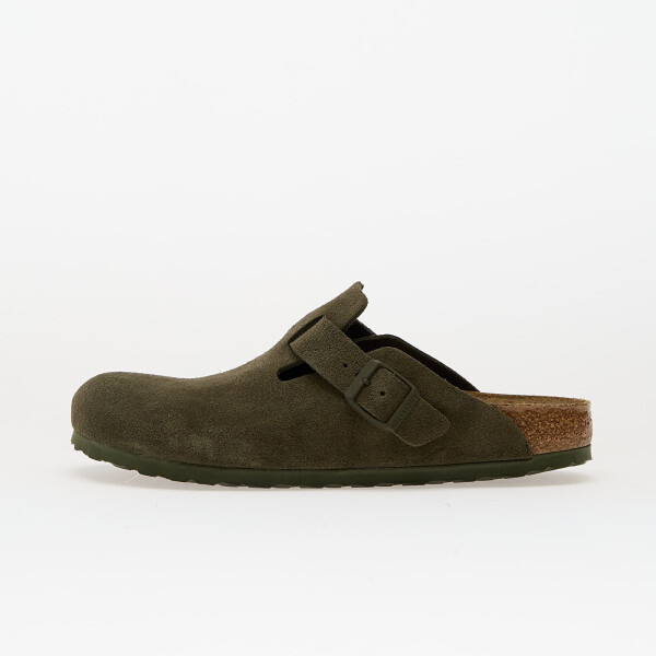 Tenisky Birkenstock Boston Suede Leather Thyme EUR 41