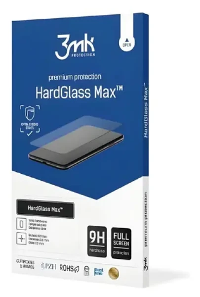 3mk HardGlass Max čierna pre Samsung Galaxy A24 4G/A25 5G (SM-A256) / Ochranné sklo / Celoplošné tvrdené