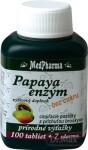 MEDPHARMA Papaya enzým 100 + 7 tabliet ZADARMO